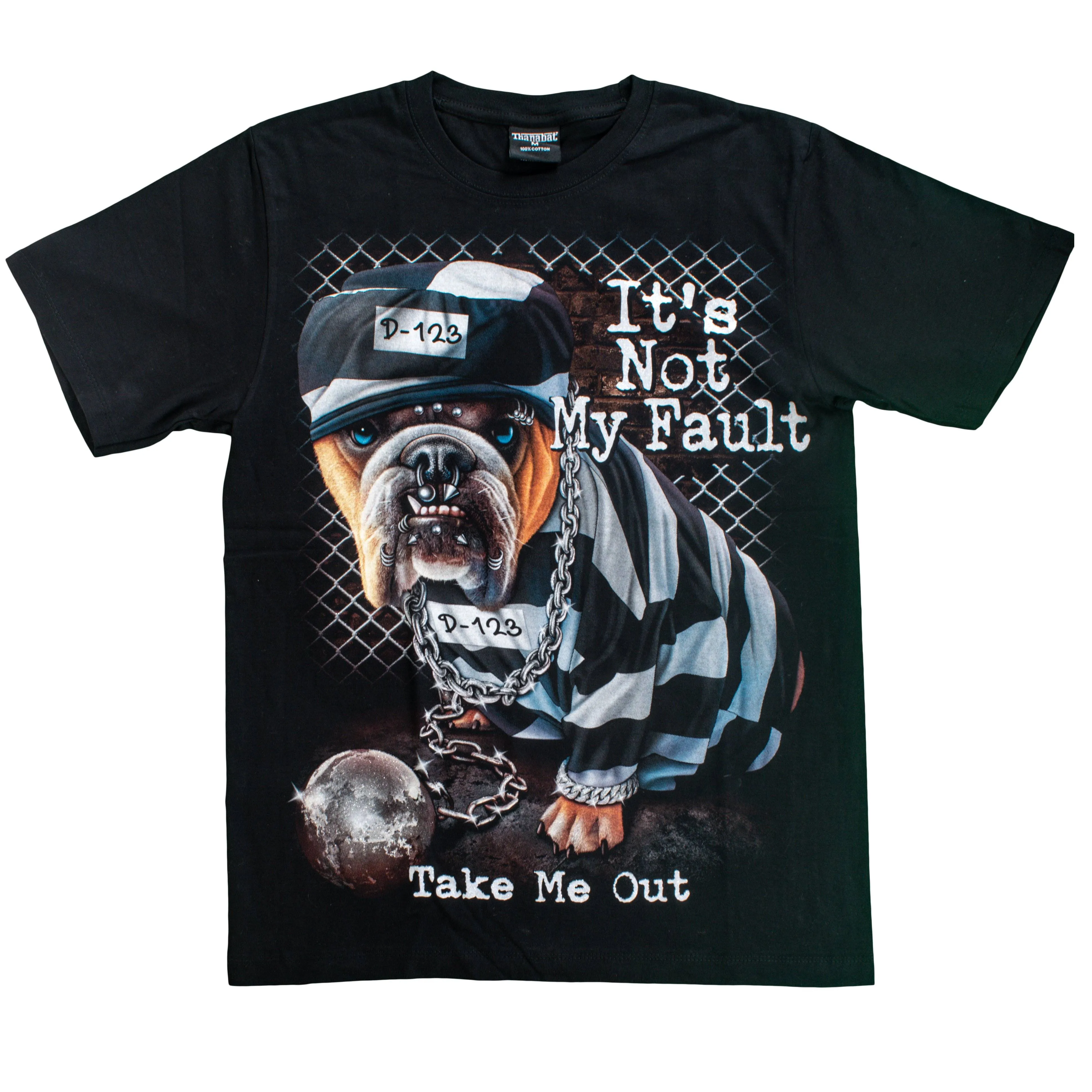 T-shirt 3D GLOW IN DARK HIGH QUALITY animal Printed unisex Tees