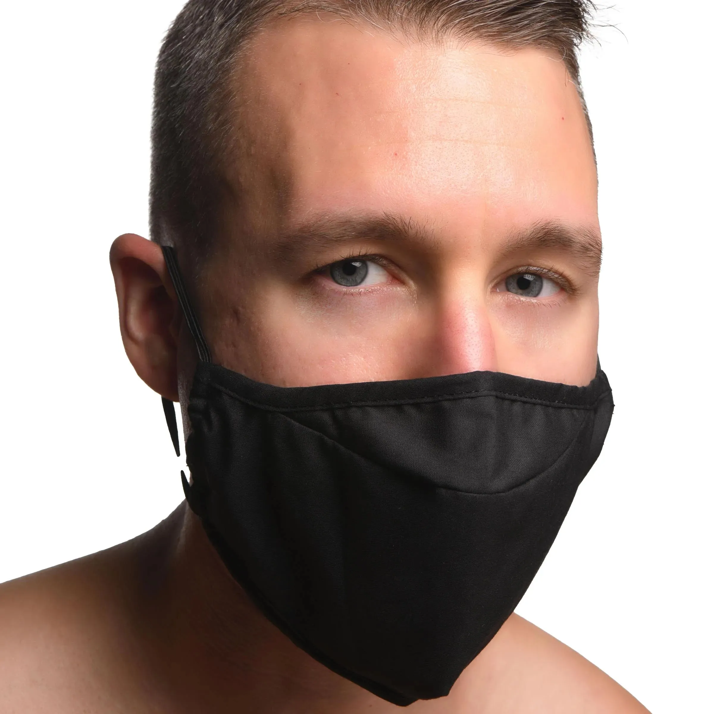 Under Cover Ball Gag Face Mask