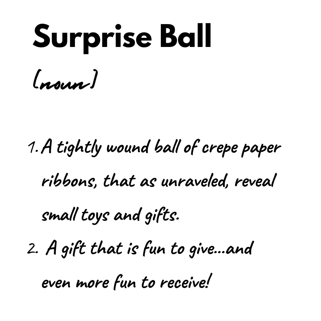 Valentine's Day Surprise Ball