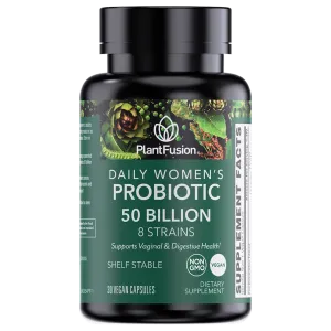 Vegan Womens Probiotic 50 Billion CFU, 8 Strains
