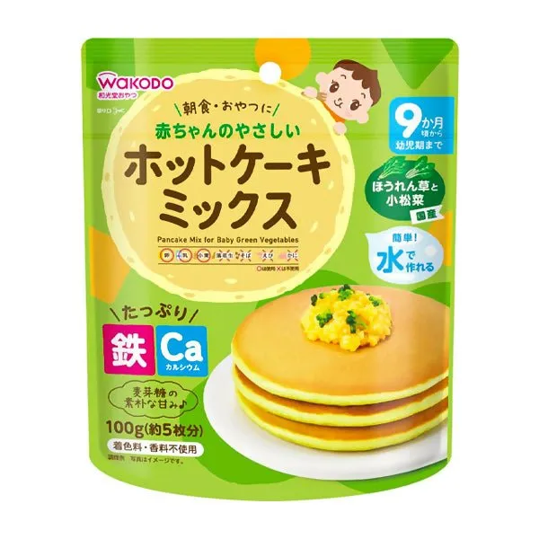  Wakodo Spinach & Cabbage Flavored Cake 9m 