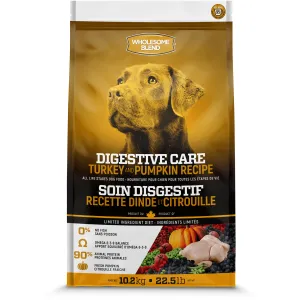 Wholesome Blend Dog Food Digestive Care Turkey & Pumpkin Recipe