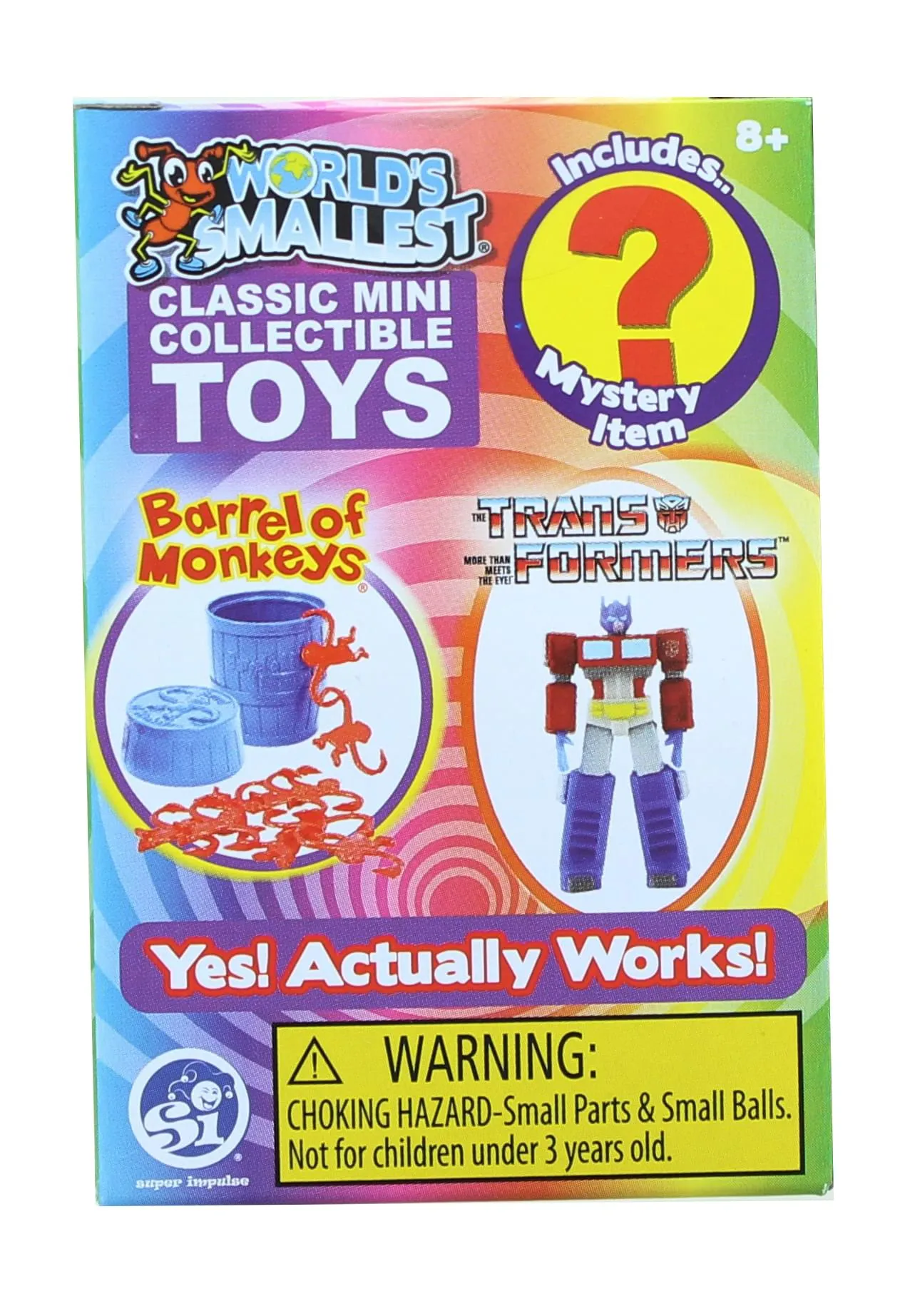 Worlds Smallest Classic Novelty Toy Series 4 | One Random