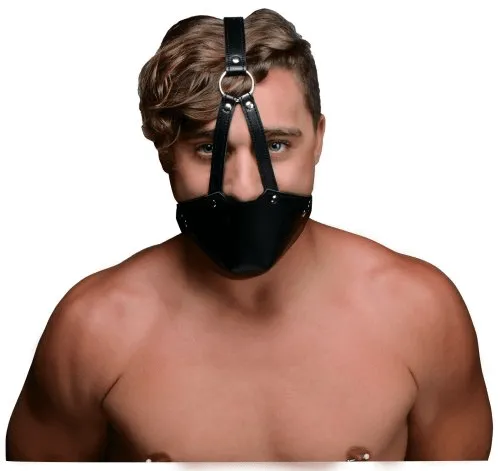 XR Brands Muzzle Harness With Ball Gag
