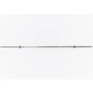 York Barbell Chrome Spin-Lock Weight Bar w/ Spin-Lock Collars