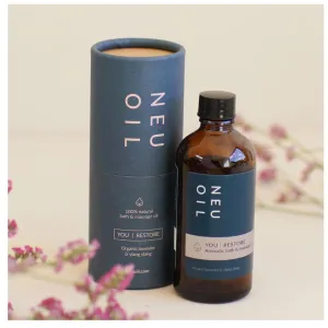 'You Restore' New Parent Aromatherapy Bath and Body Oil