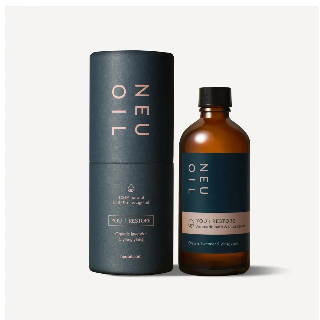 'You Restore' New Parent Aromatherapy Bath and Body Oil