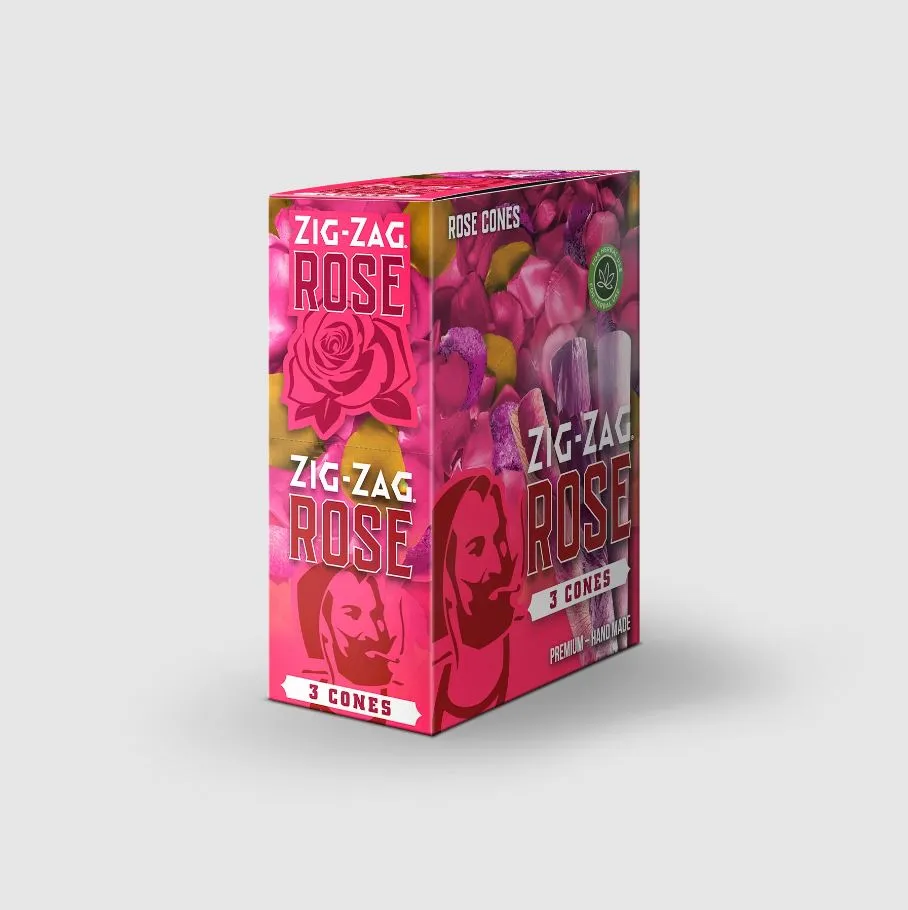 Zig-Zag Rose Cones